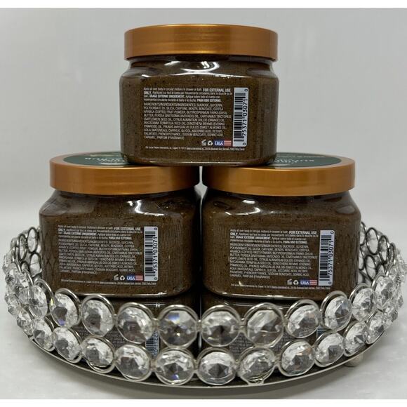 Lot of 3 Tree Hut Firming Sugar Scrub Mocha & Coffee Bean~New Rare -~ HTF - Picture 5 of 5